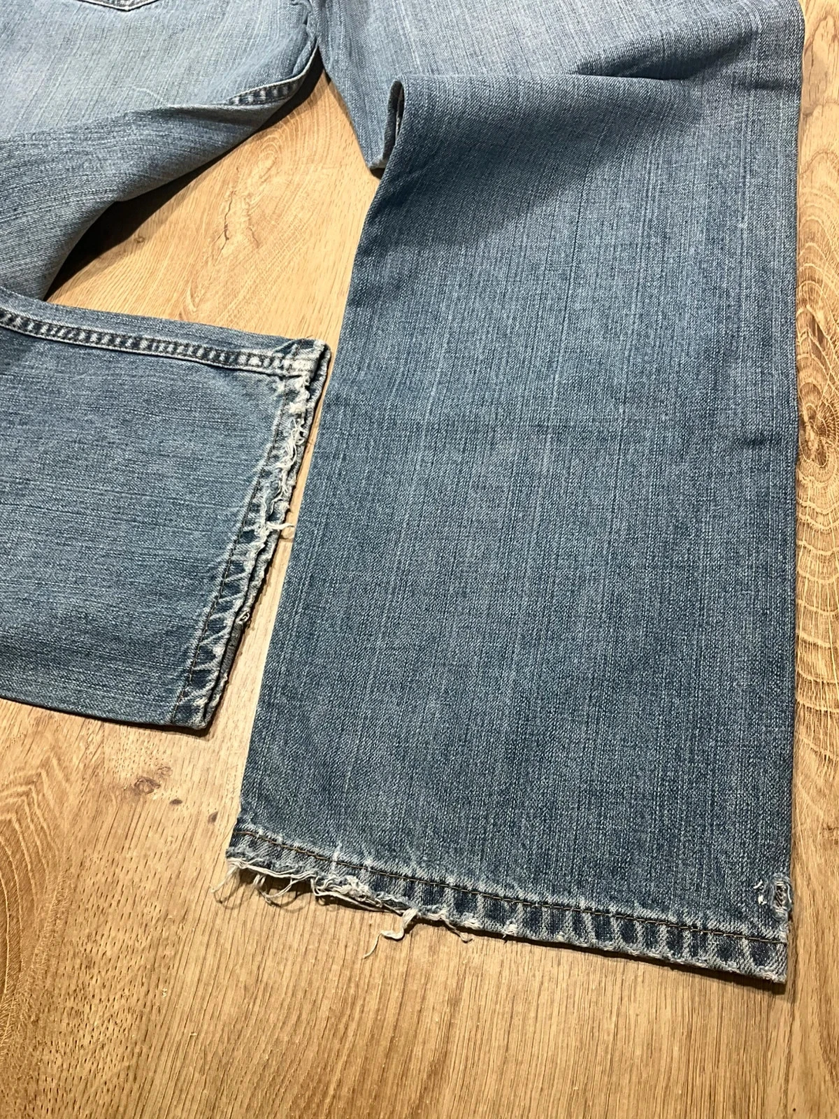 Jean Levi's Coupe Droite W32 L30 Vintage 100% Coton Bleu Délavé Lvh 184 – photo 9